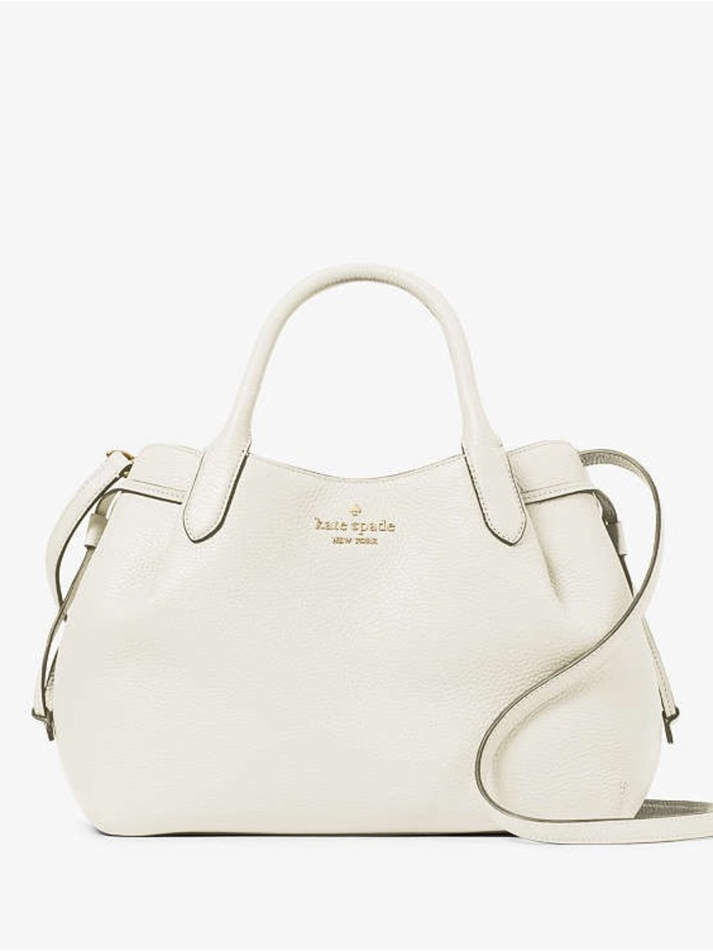 Kate Spade Dumpling Large Satchel Meringue